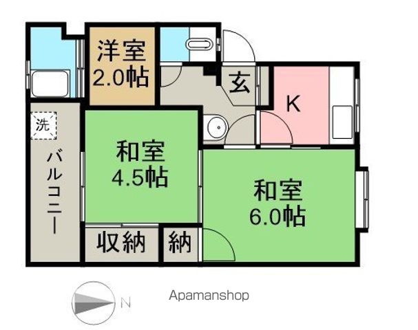 東雲マンションの間取り写真