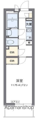 クレイノ港北Ⅱの間取り