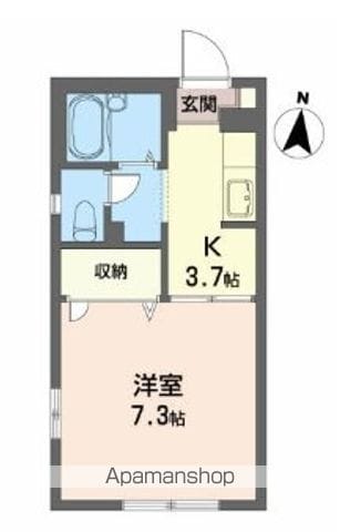 シャトル館坂の間取り写真
