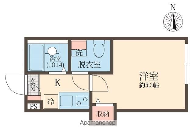 キャトル梅屋敷の間取り写真