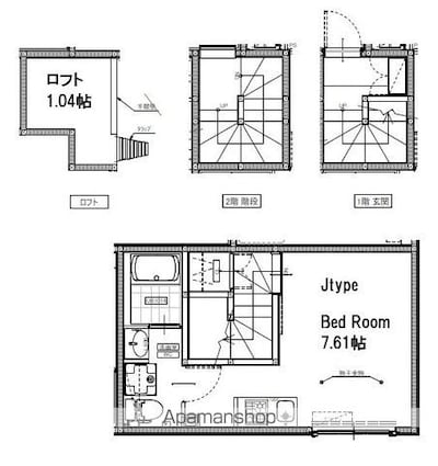 ＦＡＩＲ上井草[1R/29.81m2]の間取図