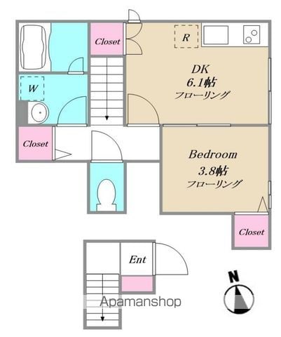 OHANA1の間取り写真