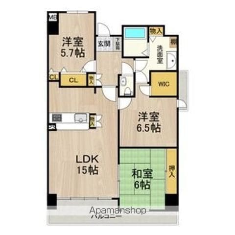 アーデンコート住吉川の間取り写真