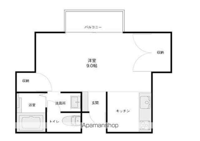 フォレスト242の間取り写真