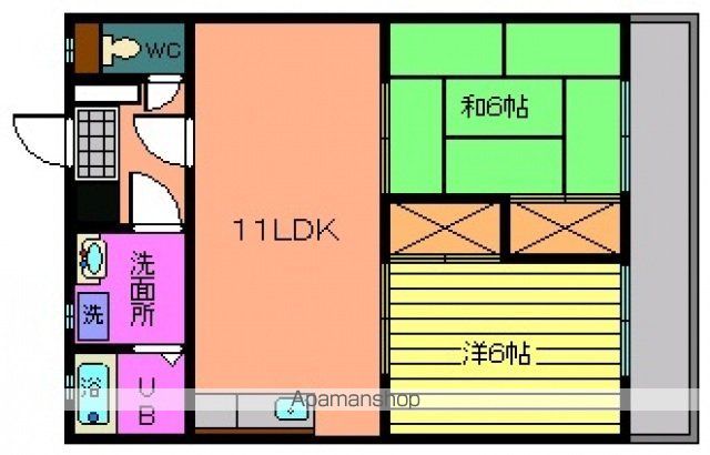 ヴィラウエスギの間取り写真