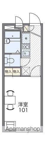 レオパレスSUN鈴木町の間取り写真