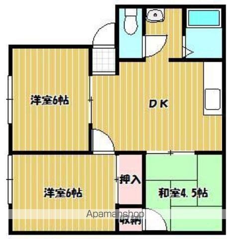 パナハイツアーバン A棟の間取り写真