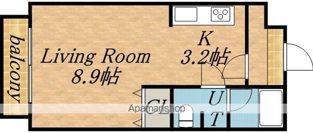 JUST山鼻の間取り写真