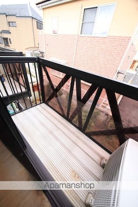 ブリックアーバー[1K/20m2]のバルコニー
