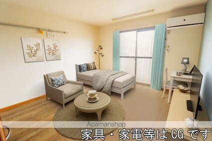 アークグレイス[1K/26.72m2]のリビング・居間