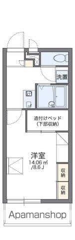 レオパレスOAKの間取り写真
