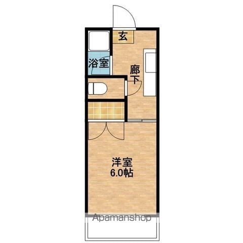 メゾンプチ鴨池の間取り写真