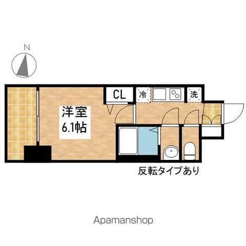 プレサンスSAKAEフロントの間取り写真