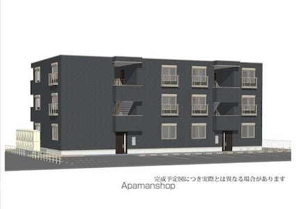 Ｎ・ＤーＲＯＯＭ　ＩＩＤＡＣＨＯＵ　Ｂ棟[1LDK/45.43m2]の外観