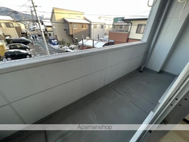 メゾン・ド・Ｋ　セセラギ[3LDK/61.36m2]のバルコニー