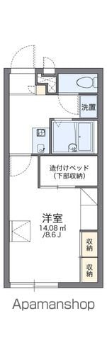 レオパレスグランドカメリアⅡ 210 ｜ 愛媛県松山市居相４丁目17-6（賃貸アパート1K・2階・23.18㎡） その2