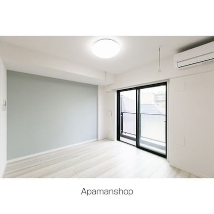 新宿夏目坂コート[1K/25.35m2]のリビング・居間