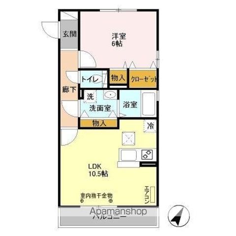 DーROOM汐止の間取り写真