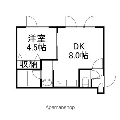 リッチタウン栄通壱番館の間取り写真
