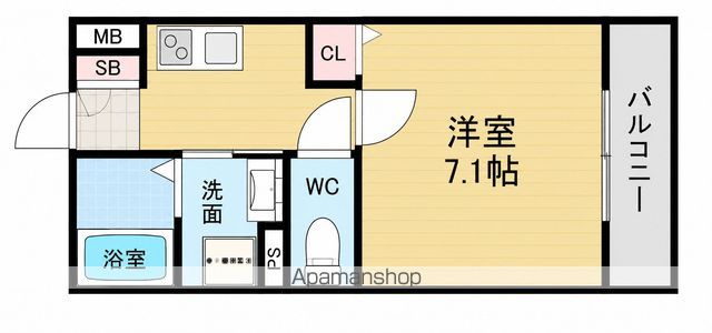 タウンコートユタカの間取り写真