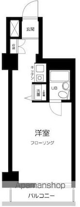 東京都中央区入船３丁目[1R/23.74m2]の間取図