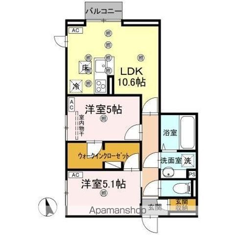 TORISIA大池の間取り写真
