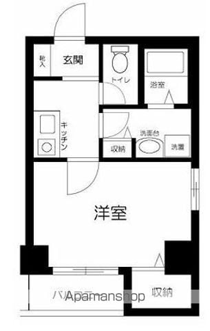 ローズマンションミヤハラの間取り写真