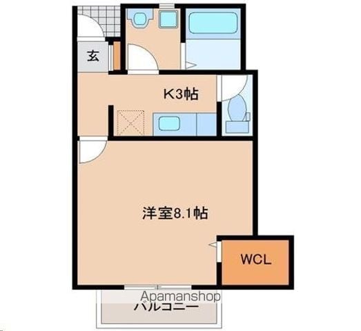 ソレイユパルク11番館の間取り写真