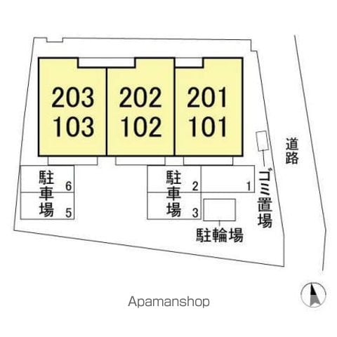 ＶＩＬＬＥＴＴＡ 101 ｜ 千葉県柏市明原２丁目8-9（賃貸アパート1LDK・1階・51.57㎡） その21