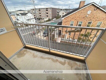 滋賀県大津市一里山５丁目[1K/22.4m2]のバルコニー