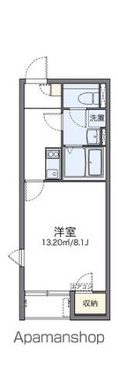 レオネクストメゾンエトワール[1K/26.09m2]の間取図