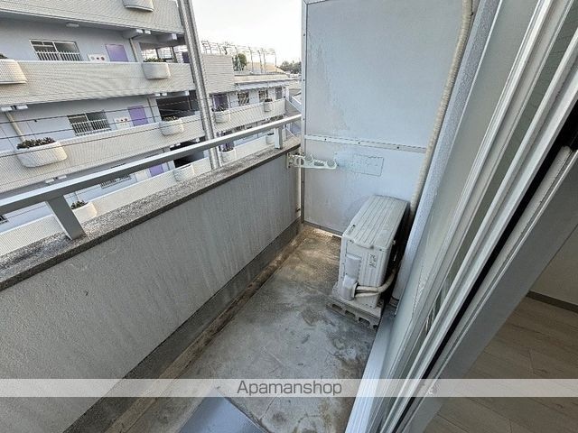 高知県高知市永国寺町[1R/20.72m2]のバルコニー