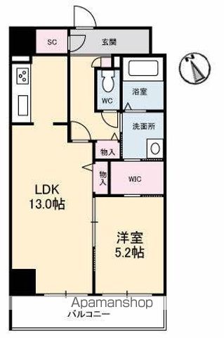 URBAN VISTA 中央町の間取り写真