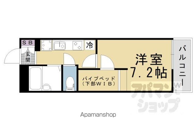レオパレス今屋敷の間取り写真