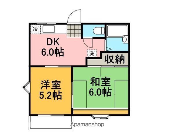 コンフォートタキザワの間取り