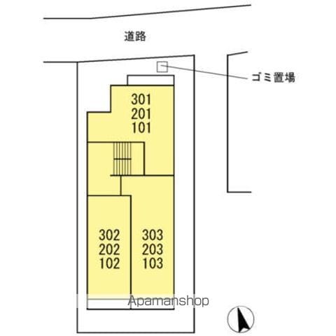 ＤーＲＯＯＭ　ＨＩＲＯＯ 201 ｜ 東京都渋谷区広尾３丁目5-4（賃貸アパート1LDK・2階・34.71㎡） その8