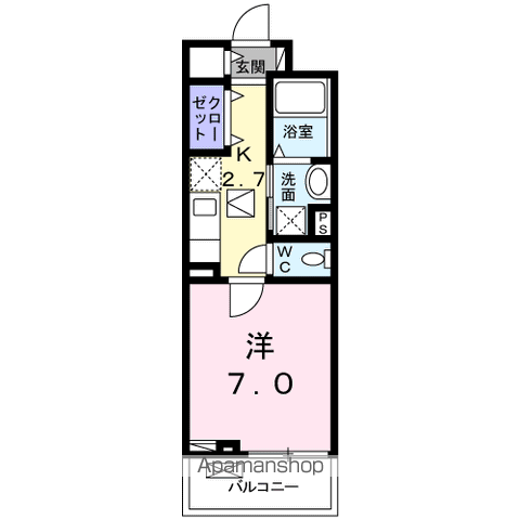タームアクアの間取り写真