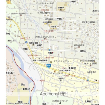 フレール沖野Ｂ[3DK/50.45m2]の周辺3