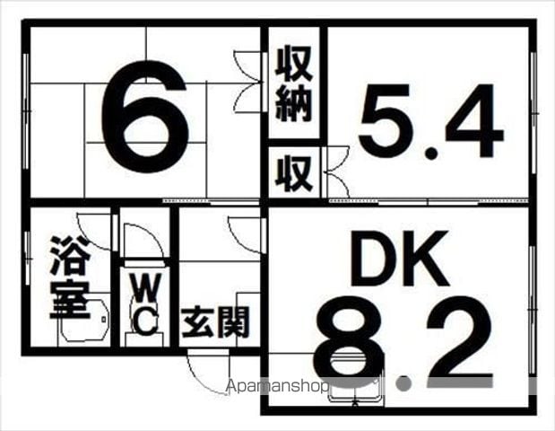 松井ハイツの間取り写真