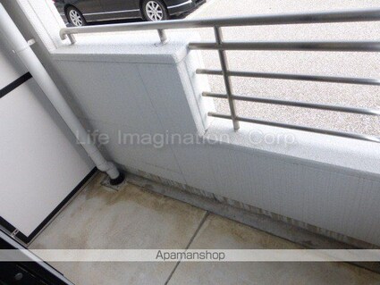 レジデンス・ヒロ[2LDK/49.5m2]のバルコニー