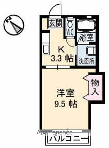 アメニックス福山 10番館の間取り写真