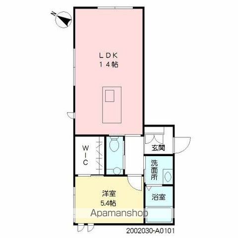 シャーメゾン桜坂の間取り