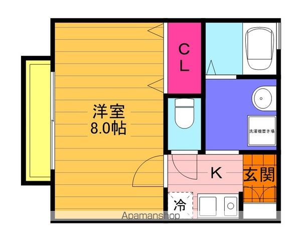 ボンヌールの間取り写真