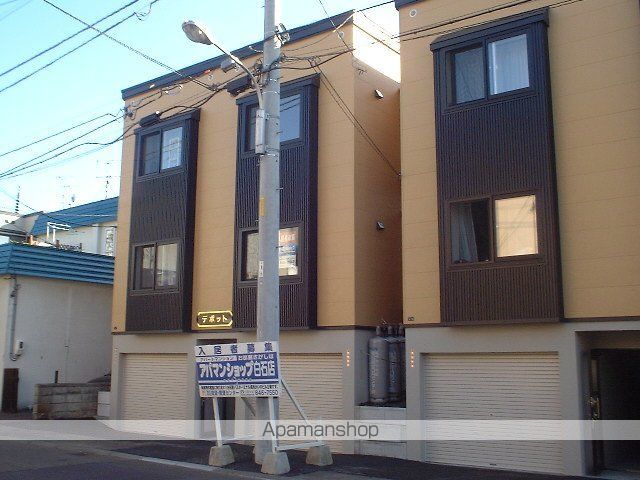 札幌市東豊線 学園前駅 徒歩7分 3階建 築24年の外観写真