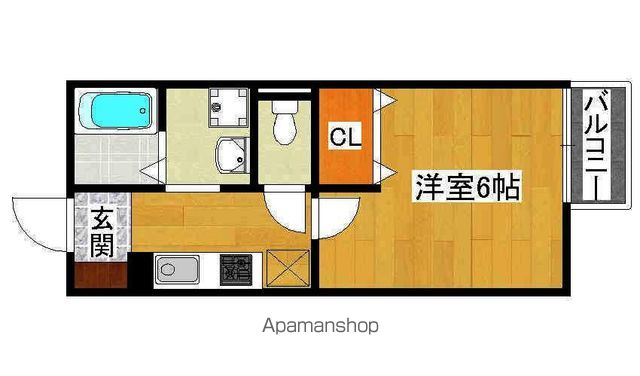 ルミエール中向陽の間取り写真