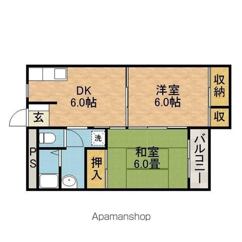 三和マンションの間取り写真