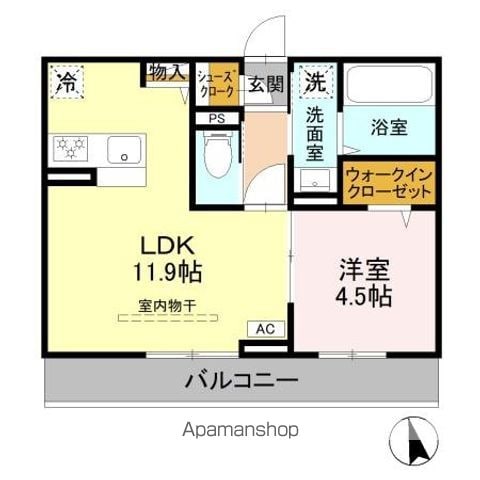 GRAND DーROOM女鳥羽の間取り写真