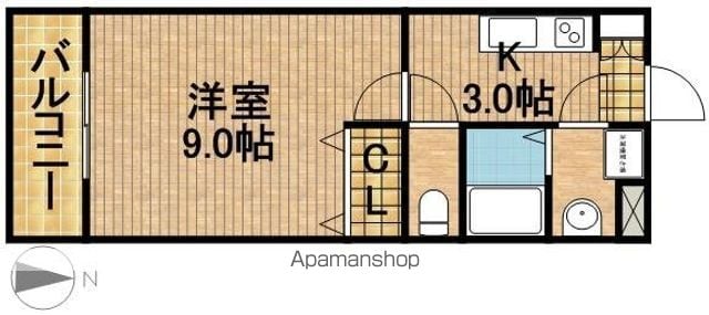 すこやかデュランティの間取り写真