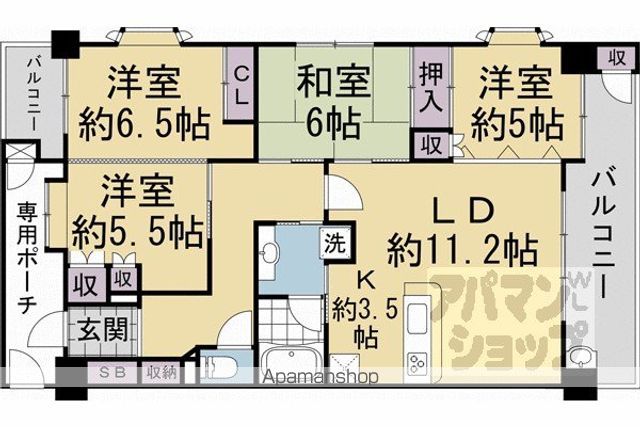 アルス京都姉小路粋匠庵の間取り写真