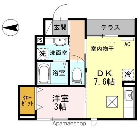 シュティレルーエの間取り写真